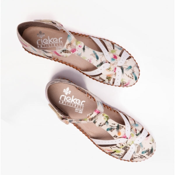 Rieker M1650-91 Womens Shoes Multi