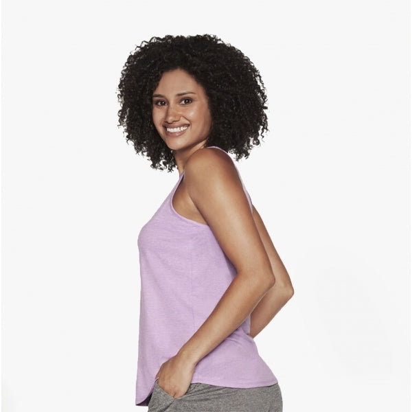 Skechers WTT185/PRPW GODRI SWIFT TUNIC Womens Tank Top Purple