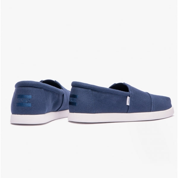 TOMS ALP FWD Mens Cotton Espadrille Navy