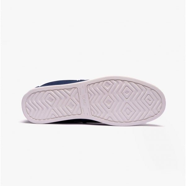 TOMS ALP FWD Mens Cotton Espadrille Navy