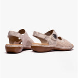 Rieker 65989-90 Womens Sandals Beige