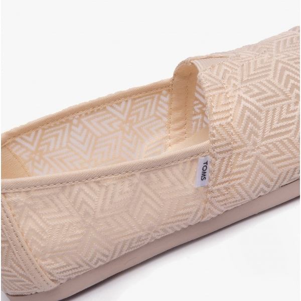 TOMS ALPARGATA Womens Geo Mosaic  Espadrille Natural