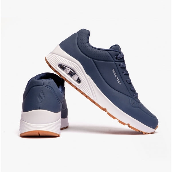 Skechers 52458/NVY UNO-STAND ON AIR Mens Trainers Navy