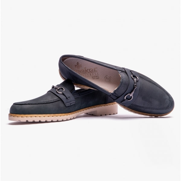 Rieker 51860-14 Womens Shoes Blue