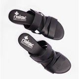 Rieker 60255-00 Womens Mules Black
