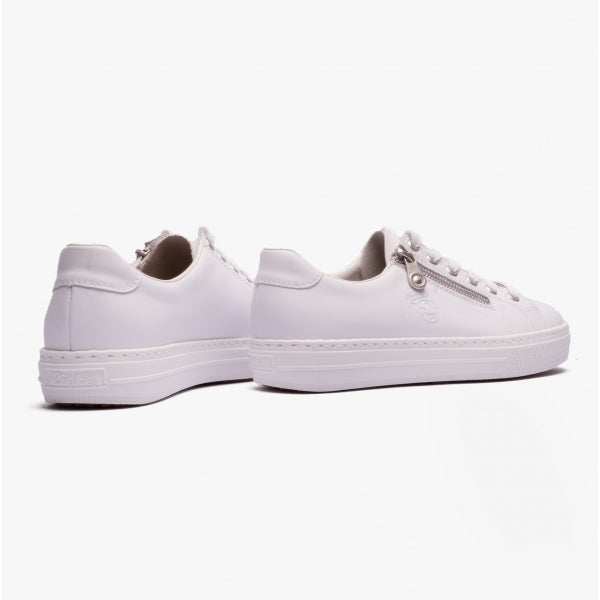 Rieker L59L1-83 Womens Shoes White