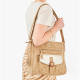 Rieker H1362-62 Womens Handbag Beige