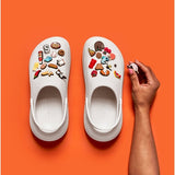 Crocs 207521-100 CLASSIC CRUSH Womens Clogs White