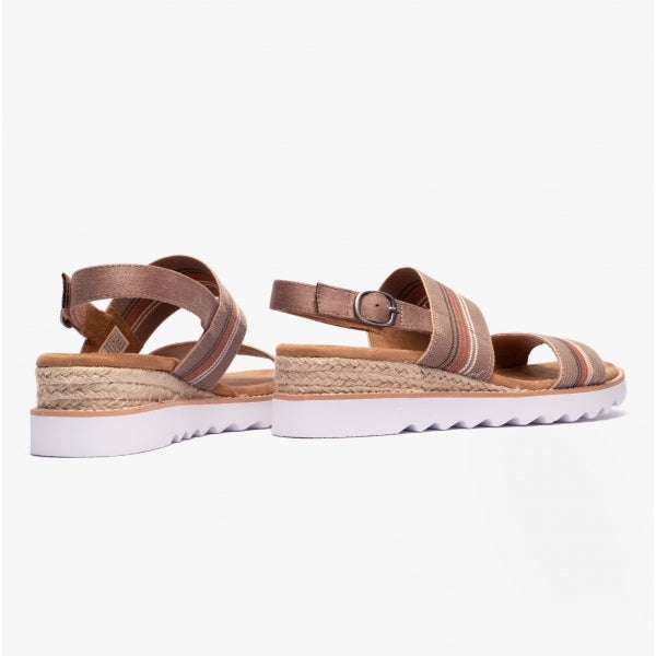 Skechers 113863/TPMT DESERT KISS HI Womens Strappy Sandals Pink