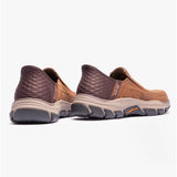 Skechers 204810/CDB RESPECTED-ELGIN Mens Shoes Dark Brown