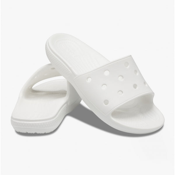 Crocs 206121-100 CLASSIC SLIDE Unisex Sliders White