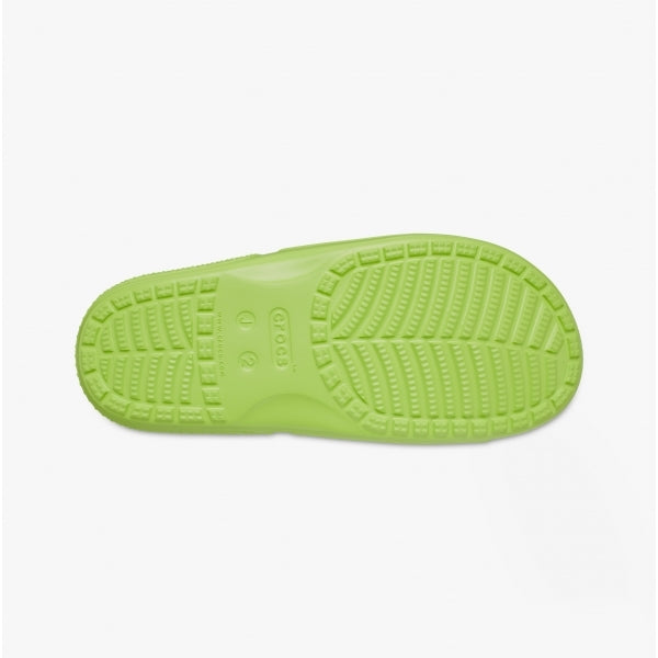 Crocs 206396-3UH CLASSIC SLIDE Kids Sandals Limeade