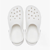 Crocs 206750-100 CLASSIC PLATFORM CLOG Womens Clogs White