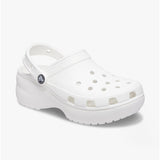 Crocs 206750-100 CLASSIC PLATFORM CLOG Womens Clogs White