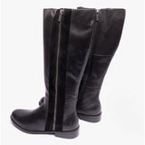 Hush Puppies FAITH Womens Leather Tall Boots Black