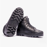 Joules NOA Womens Leather Boots True Black