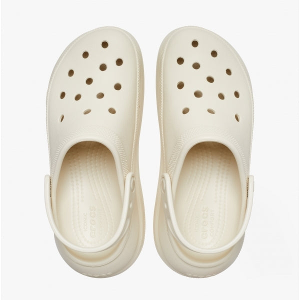 Crocs 207521-2Y2 CLASSIC CRUSH Womens Clogs Bone