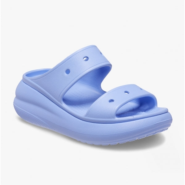 Crocs 207670-5Q6 CRUSH SANDAL Womens Platform Sliders Moon Jelly