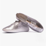 Lotus KATYA Womens Bungee-Lace Trainers Silver