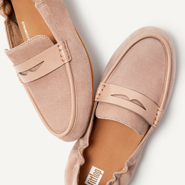 FitFlop ALLEGRO Womens Penny Loafers Beige