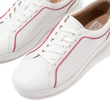 FitFlop RALLY PIPING Womens Trainers Urban White Mix