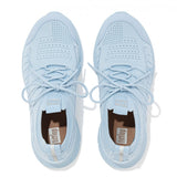 FitFlop VITAMIN FF Womens Knit Sports Trainers Cool Blue