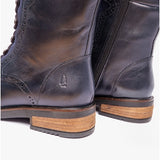 Hush Puppies RUDY Womens Leather Tall Boots Navy