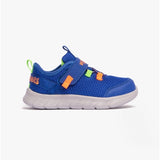 Skechers 407303N/BLOR COMFY FLEX - RUZO Boys Trainers Blue/Orange