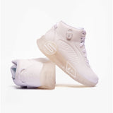 Skechers 310100L/WHT S-LIGHTS REMIX Girls Trainers White