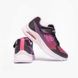 Skechers 303610L/BKLV MICROSPEC MAX PLUS-OMBRE DAYS Girls Trainers Black/Lavender