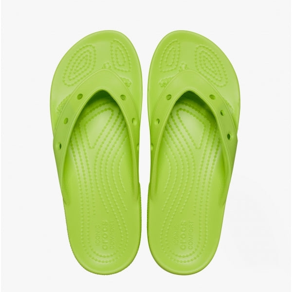 Crocs 207713-3UH CLASSIC FLIP Womens Sandals Limeade