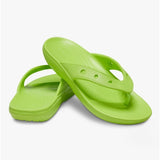Crocs 207713-3UH CLASSIC FLIP Womens Sandals Limeade