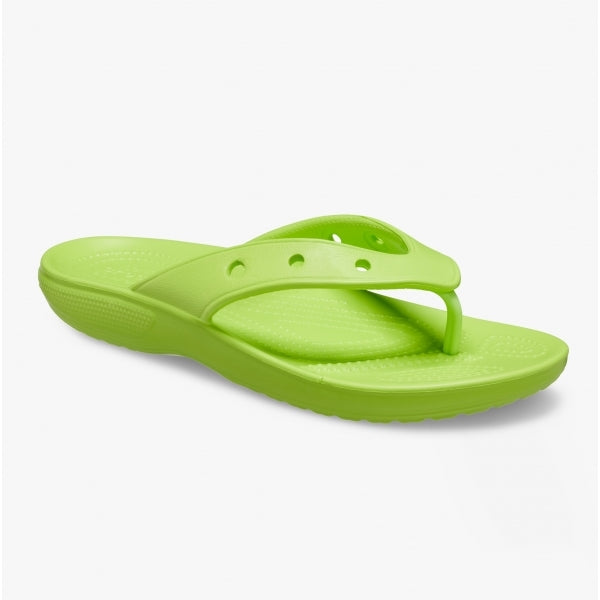 Crocs 207713-3UH CLASSIC FLIP Womens Sandals Limeade