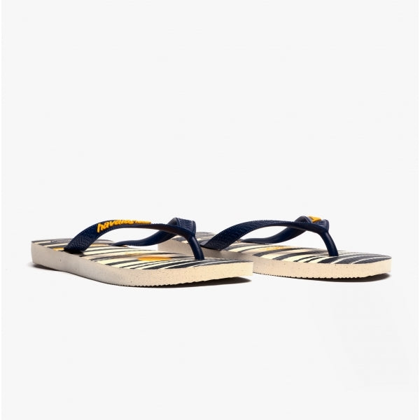 Havaianas HAV TOP Unisex Classic Flip-Flops Beige/Navy