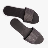 Havaianas HAV YOU MALTA METALLIC City Womens Sliders Black