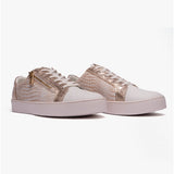 Lotus SKY Womens Casual Trainers White/ Gold