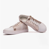 Lotus SKY Womens Casual Trainers White/ Gold