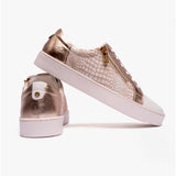 Lotus SKY Womens Casual Trainers White/ Gold