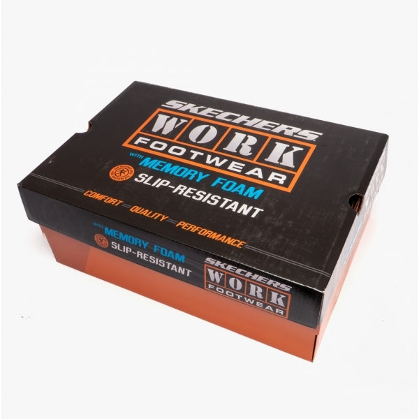 Skechers Work 200054EC UNO - SUTAL SR Mens Occupational Trainers Black