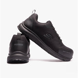 Skechers Work 200090EC ULMUS Mens Safety Trainers Black