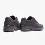 Skechers 52458/BBK 52458 UNO - STAND ON AIR Mens Trainers Black Knit
