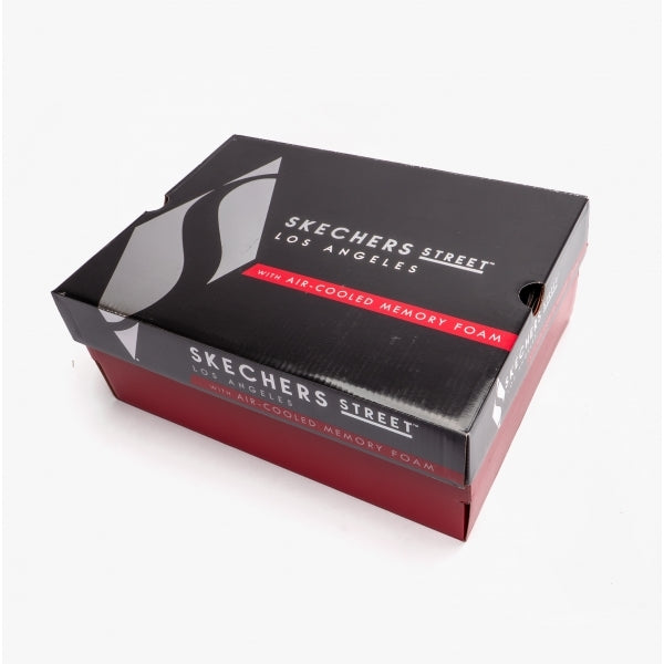 Skechers 52458/BBK 52458 UNO - STAND ON AIR Mens Trainers Black Knit