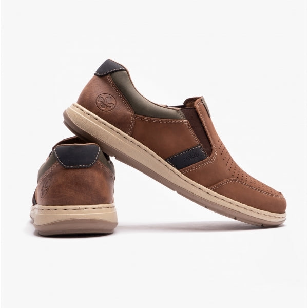 Rieker 17371-25 Mens Shoes Brown