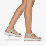 Rieker 64353-62 Womens Sandals Beige