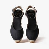 Toni Pons ROMINA Womens Vegan Espadrilles Black