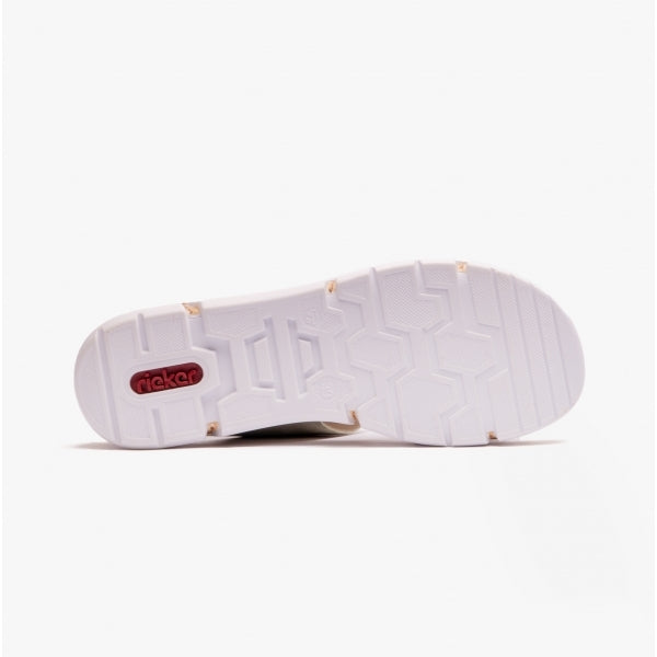 Rieker V2350-52 Womens Sandals Green