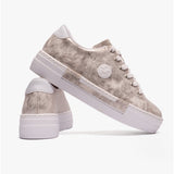 Rieker N49W1-90 Womens Shoes Metallic