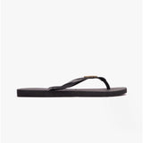 Havaianas HAV SLIM LOGO METALLIC Womens Flip-Flops Black/Gold