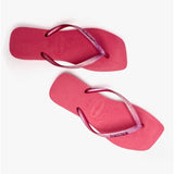 Havaianas HAV SQUARE GLITTER Womens Flip-Flops Velvet Rose