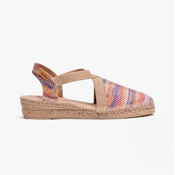 Toni Pons VELINO Womens Wedge Espadrilles Multi